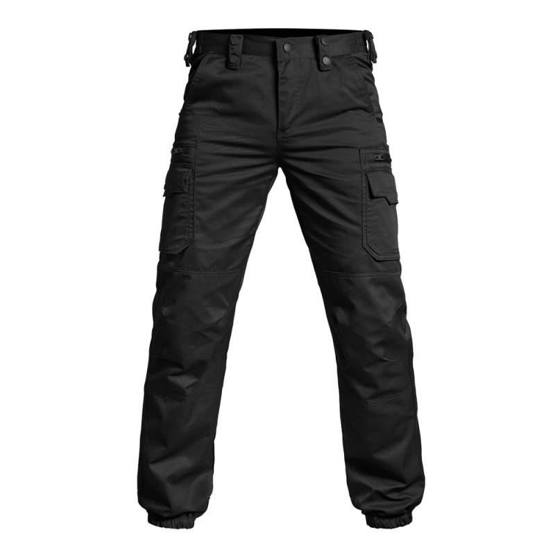Pantalon V2 SÉCU-ONE bas élastiqué noir – robuste & fonctionnel