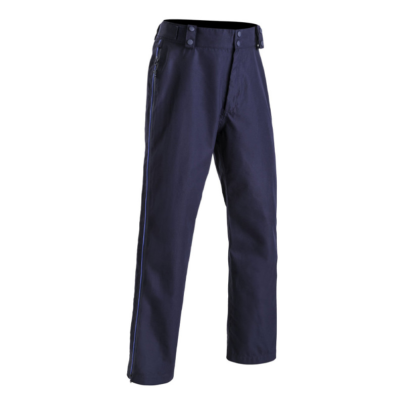 Surpantalon pluie membrané Police Municipale P.M. ONE bleu marine – imperméable & respirant