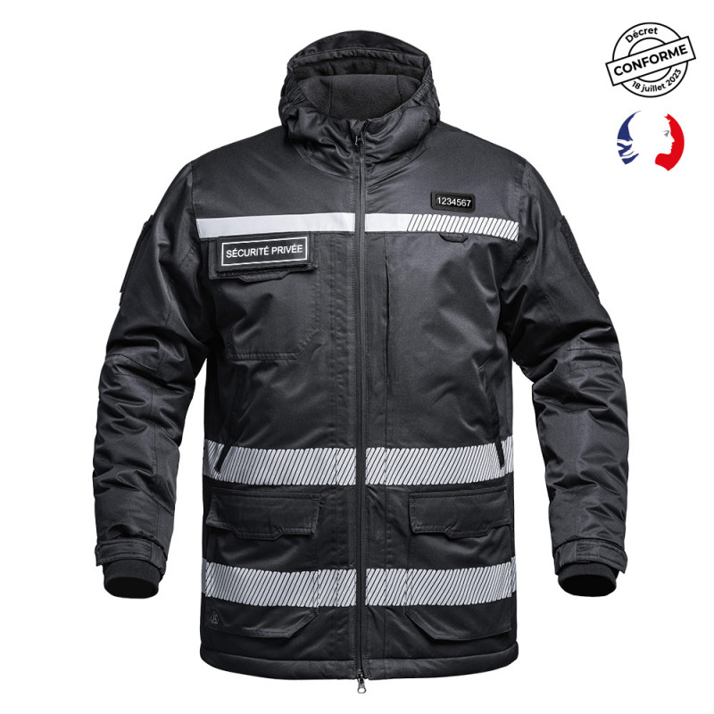 Parka Hardshell SÉCU-ONE WF 150 HV-TAPE Sécurité Privée – Imperméable & Thermique Professionnelle Parka Hardshell SÉCU-ONE WF 150 HV-TAPE Sécurité Privée – Imperméable & Thermique Professionnelle