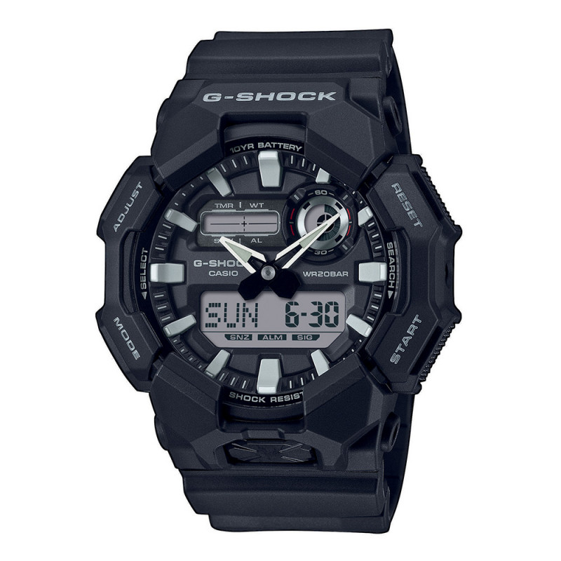 Montre G-Shock GA-010 noir/gris béton Montre G-Shock GA-010 noir/gris béton