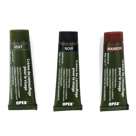Crčme maquillage camouflage 3 tubes norme CE