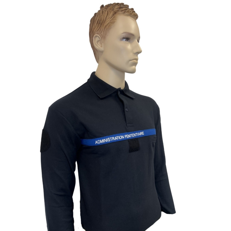Polo Manches Longues Administration Pénitentiaire - AMG Pro