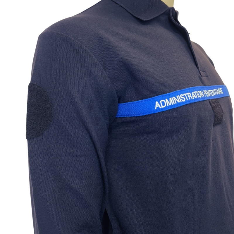 Polo Manches Longues Administration Pénitentiaire - AMG Pro
