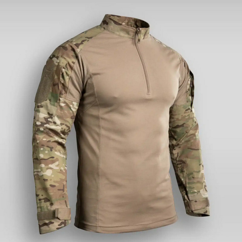Chemise UBAS V2 Fighter Gen 2 Multicam tactique résistante et respirante Chemise UBAS V2 Fighter Gen 2 Multicam tactique résistante et respirante