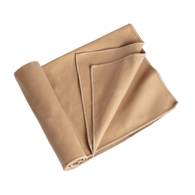 Serviette microfibre EXPÉDITION 75 × 130 cm Tan – Séchage rapide Outdoor