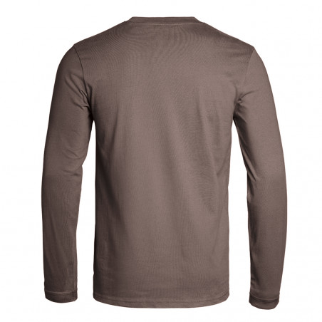 T-shirt STRONG manches longues Brun “Terre de France”