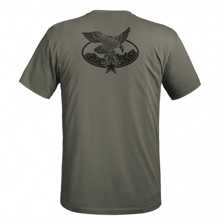 T-shirt STRONG Troupes de Montagne vert olive – A10 Equipment