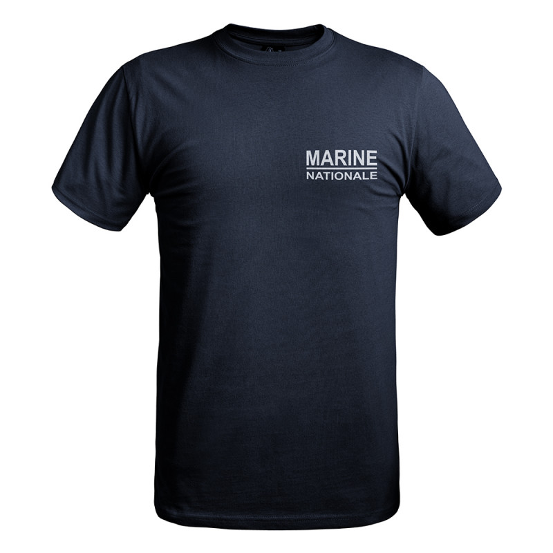 T-shirt “Strong” bleu marine – coupe standard –