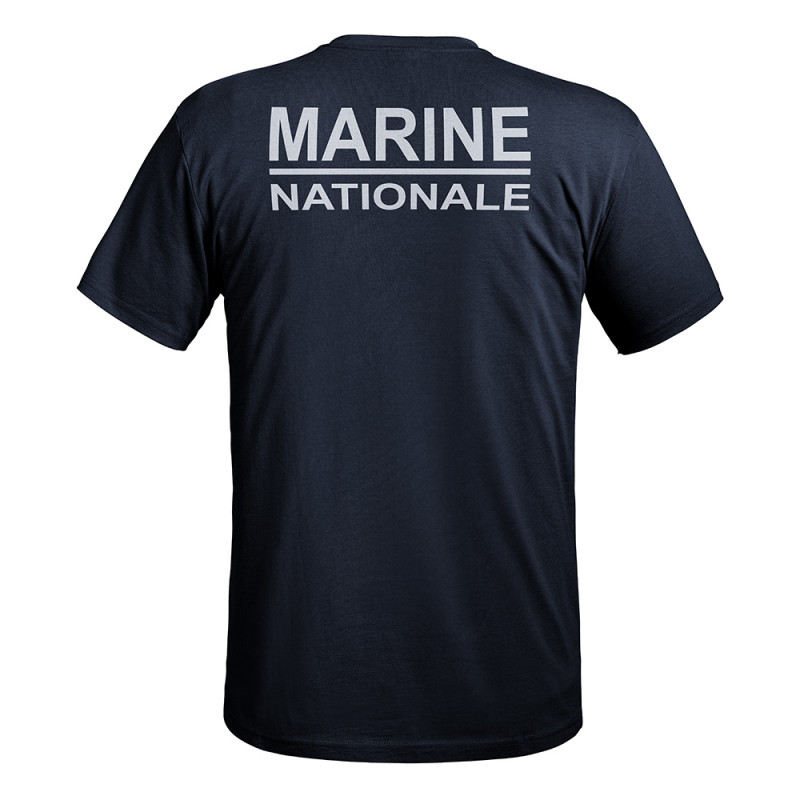 T-shirt “Strong” bleu marine – coupe standard –