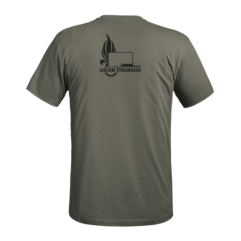 T-shirt STRONG Légion Étrangère vert olive – A10 Equipment T-shirt STRONG Légion Étrangère vert olive – A10 Equipment