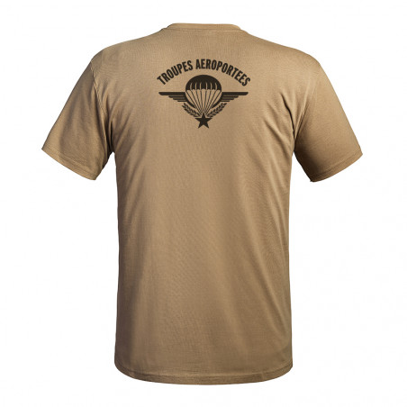 T-shirt STRONG Troupes Aéroportées tan – A10 Equipment