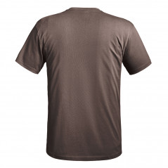 T-shirt STRONG – Brun “Terre de France”, 100 % coton 210 g/m²