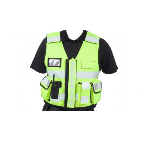 Gilet THOR haute visibilité renaissance jaune SECURITE