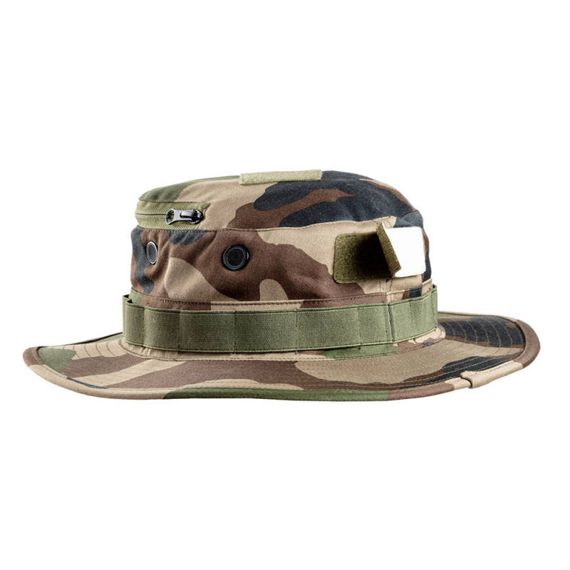 Bob tactique avec moustiquaire – Camouflage FR/CE | équipement terrain