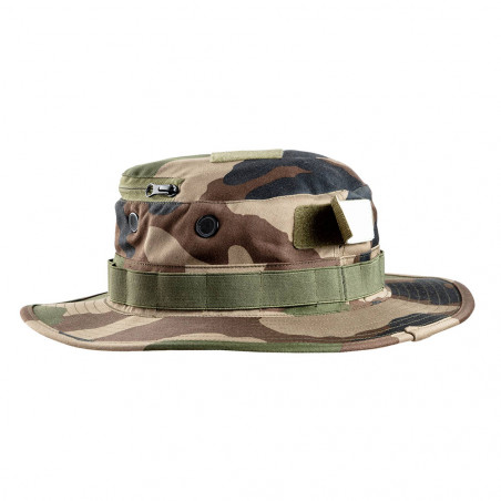 Bob tactique avec moustiquaire – Camouflage FR/CE | équipement terrain