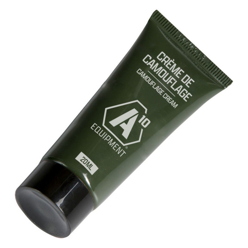 Tube de crème de camouflage EXPÉDITION 20 ml – Noir – A10 Equipment