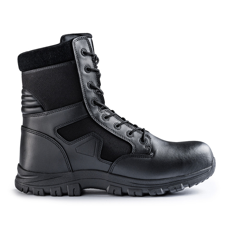 Chaussures SÉCU-ONE 8″ ZIP TCP noir – A10 Equipment