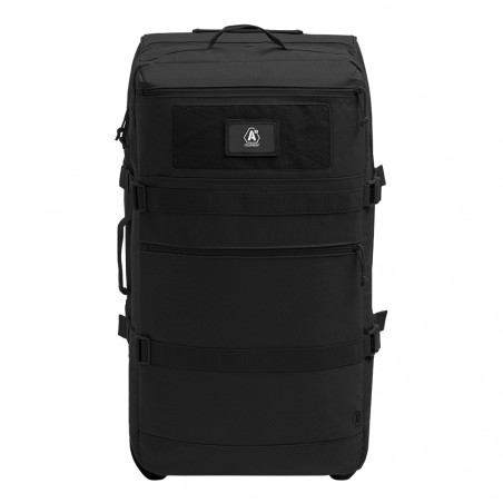 Sac de transport à roulettes TRANSALL 120 L Noir – 80 × 45 × 33 cm, roues tout-terrain, poignée télescopique