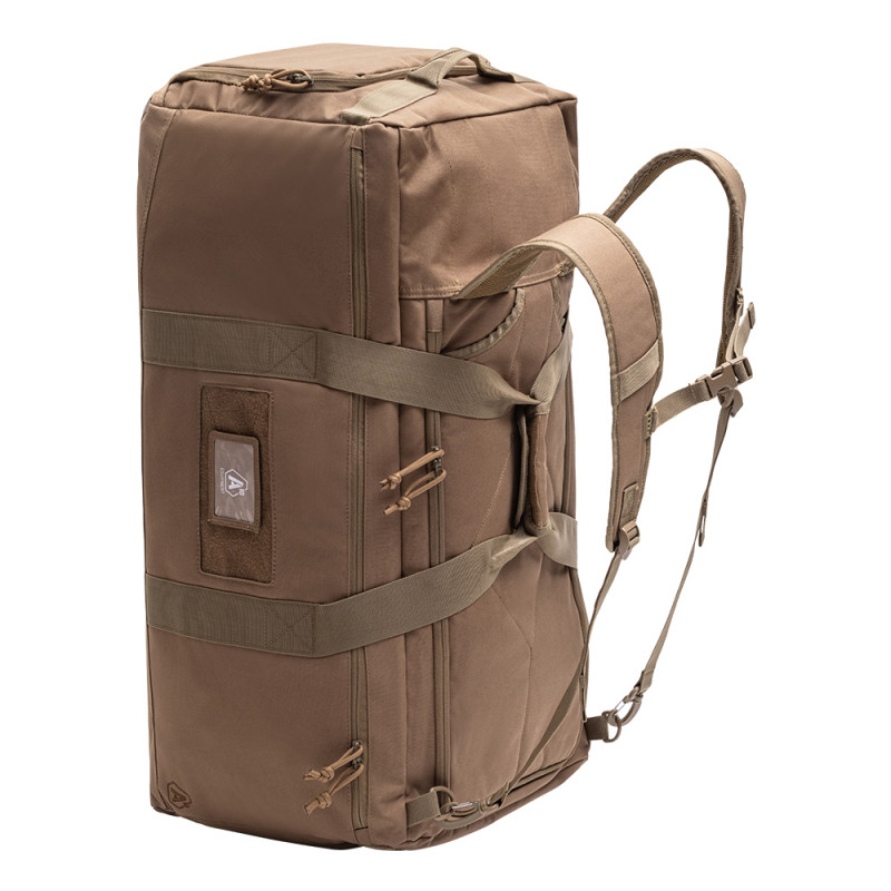 Sac de transport TRANSALL 90 L Tan – 71 × 35 × 36 cm, polyester HRF 600D déperlant