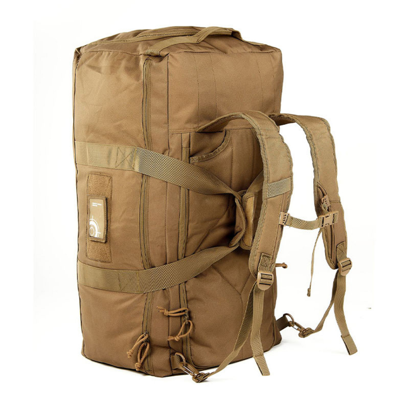 Sac de transport TRANSALL 90 L Tan – 71 × 35 × 36 cm, polyester HRF 600D déperlant