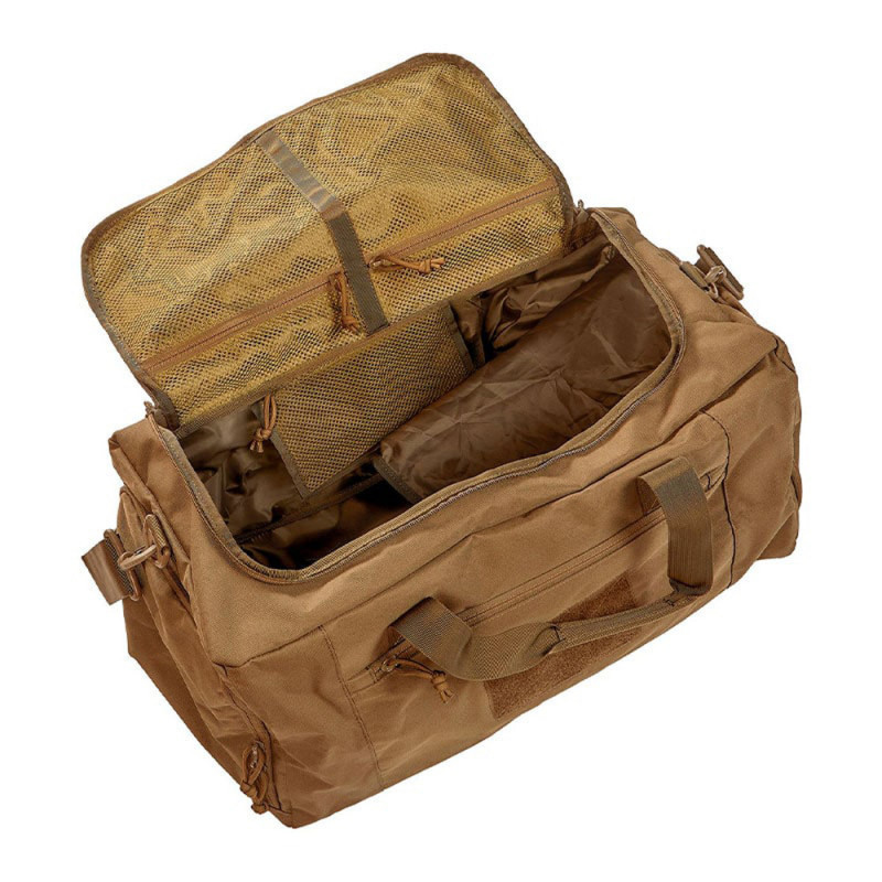 Sac de transport TRANSALL 45 L Tan – 55 × 29 × 27 cm, polyester HRF 600D déperlant