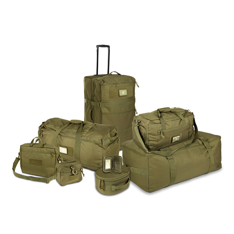 Sac de transport TRANSALL 45 L vert olive – 55×29×27 cm, polyester HRF 600D déperlant