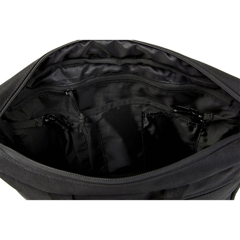 Sacoche PC portable TRANSALL Noir – polyester HRF 600D déperlant, jusqu’à 18″