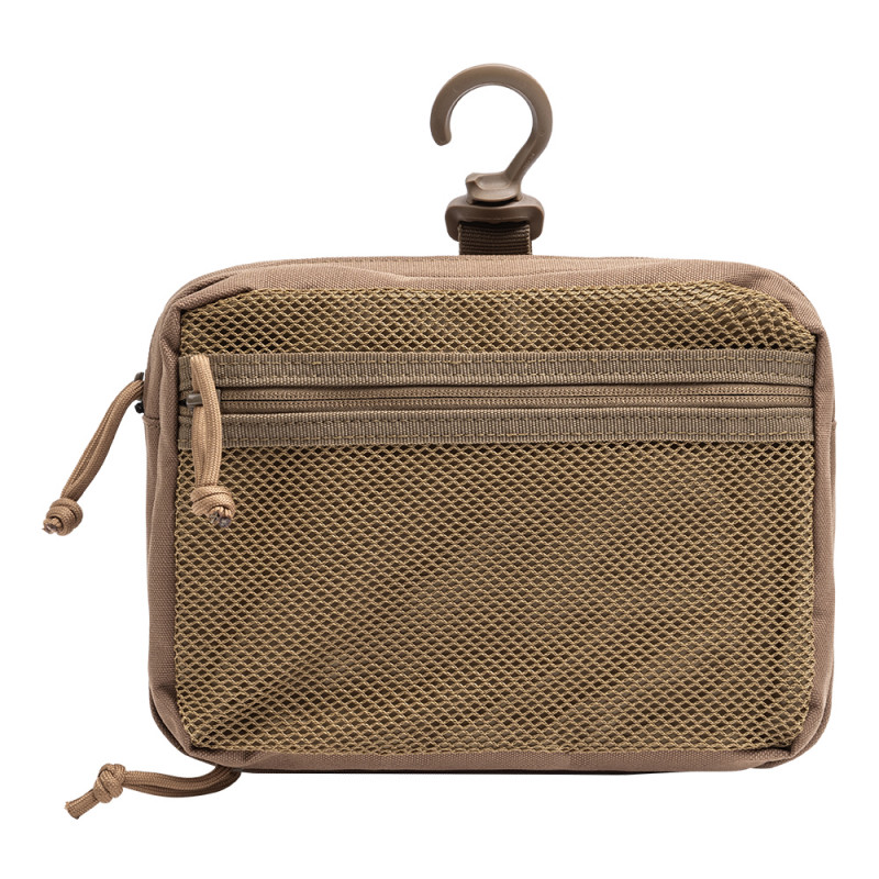 Trousse de toilette TRANSALL Tan – Polyester HRF 600D déperlant, multi-compartiments Trousse de toilette TRANSALL Tan – Polyester HRF 600D déperlant, multi-compartiments