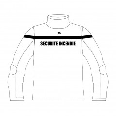 Veste polaire SÉCU-ONE Sécurité Incendie rouge