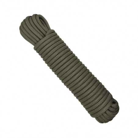 Paracorde EXPÉDITION 15 m Ø 7 mm vert olive