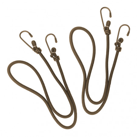 Lot de 2 sandows EXPÉDITION L. 75 cm × Ø 6 mm tan – A10 Equipment