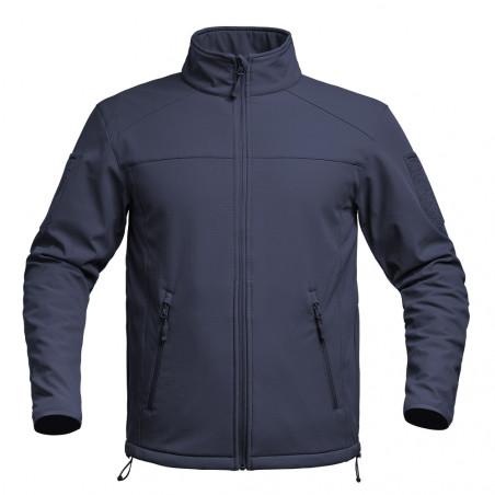 Veste Softshell FIGHTER bleu marine – A10 Equipment