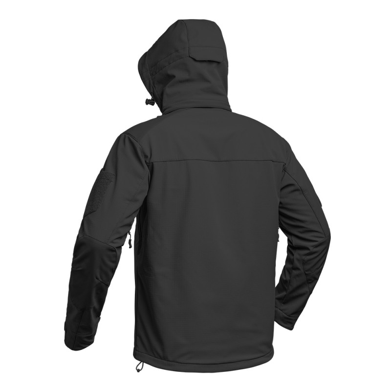 Veste Softshell V2 FIGHTER noir – A10 Equipment