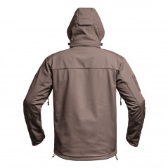 Veste Softshell V2 Fighter Brun Terres de France – 3 couches imperméable