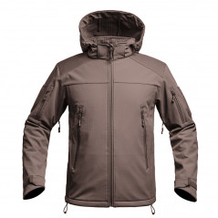 Veste Softshell V2 Fighter – Brun Terres de France