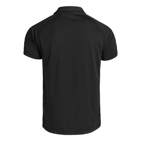 Polo INSTRUCTOR – Noir – Coupe fit, manches raglan