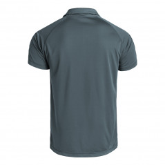 Polo INSTRUCTOR – Gris Béton – Coupe fit, manches raglan –