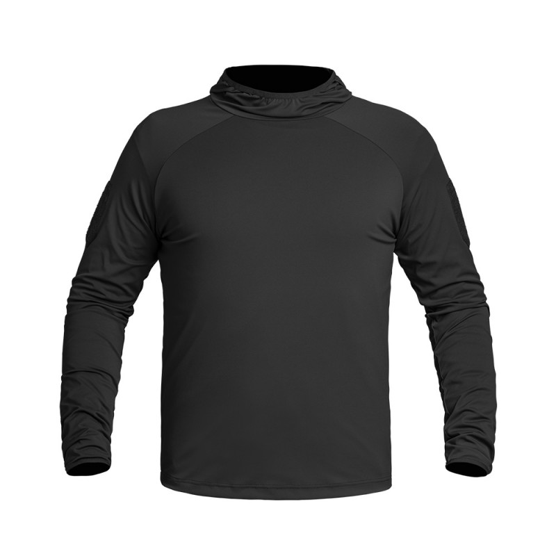 Hoodie INSTRUCTOR X‑MOVE noir – stretch 360°, gilet tactique