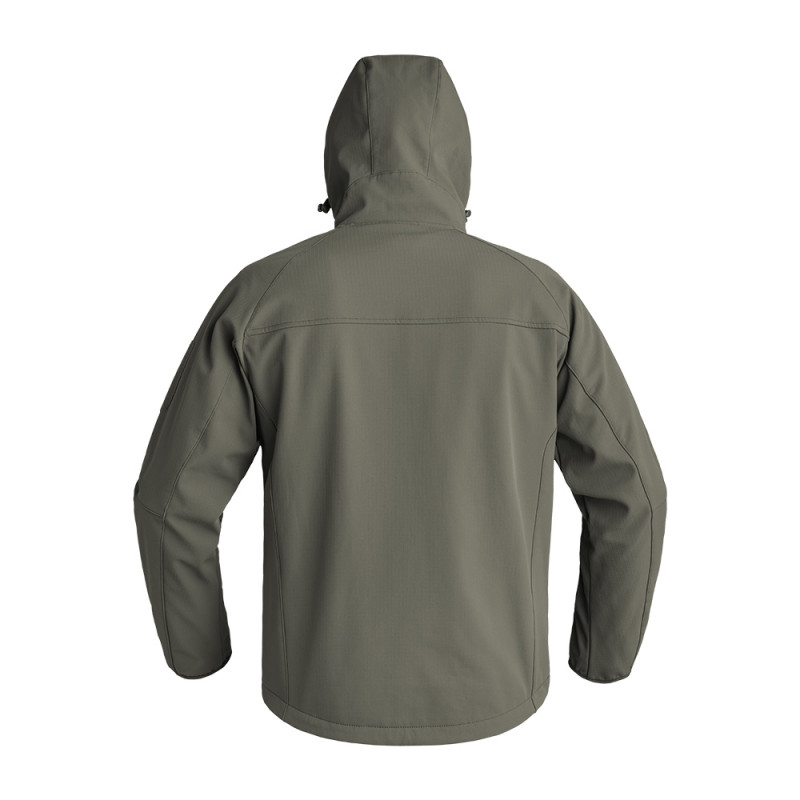 Veste Softshell INSTRUCTOR Vert Olive – Softshell polyvalente & respirante – A10 Equipment