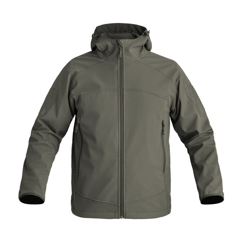 Veste Softshell INSTRUCTOR Vert Olive – Softshell polyvalente & respirante – A10 Equipment