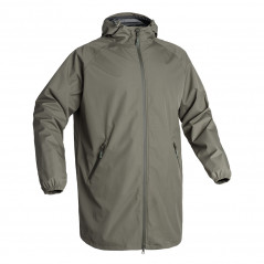 Veste longue Lightshell RAIN PROTECT – Vert Olive – Imperméable & Coupe-vent – A10 Equipment