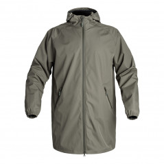 Veste longue Lightshell RAIN PROTECT – Vert Olive – Imperméable, coupe-vent & respirante – Tailles jusqu’à 2XL