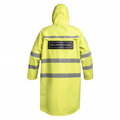 Poncho Lightshell HV-TAPE jaune – Haute visibilité & imperméable