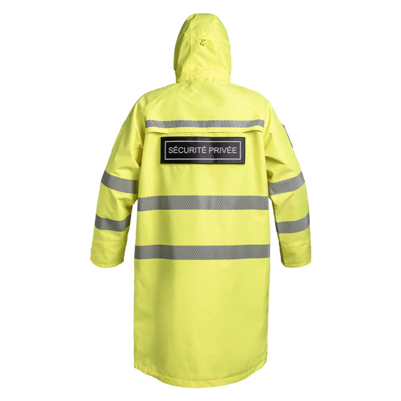 Poncho Lightshell HV-TAPE jaune – Haute visibilité & imperméable