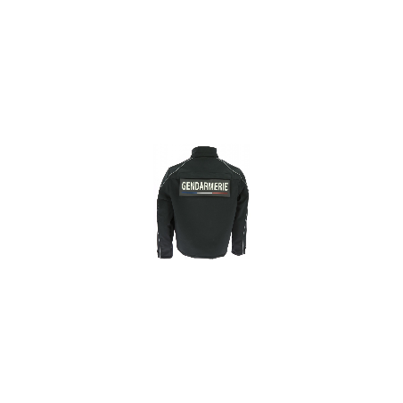 Bande DORSALE gendarmerie 28 *10 en PVC relief