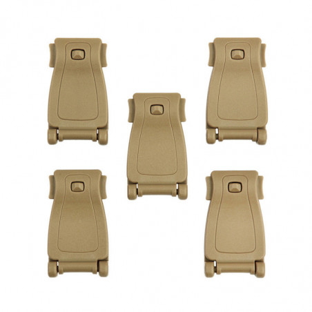 Mousqueton asymétrique ultra-léger Attache à verrouillage Screw-Lock®
