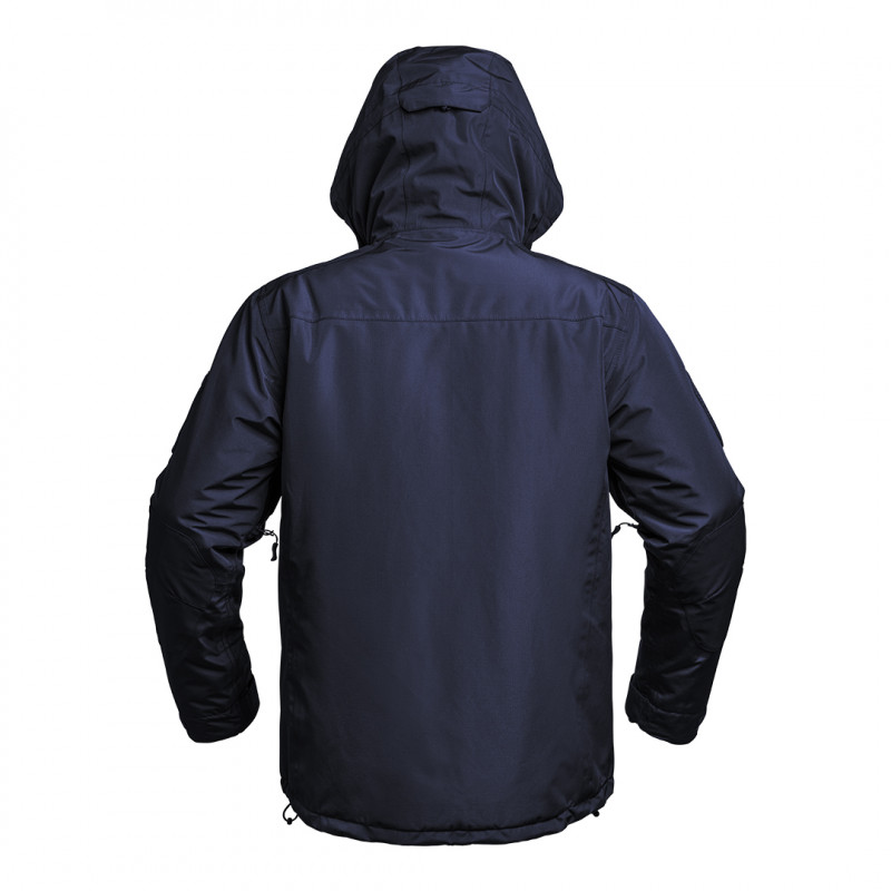 Parka Hardshell FIGHTER XMF-200 bleu marine – veste imperméable, respirante & isolante (2XL)