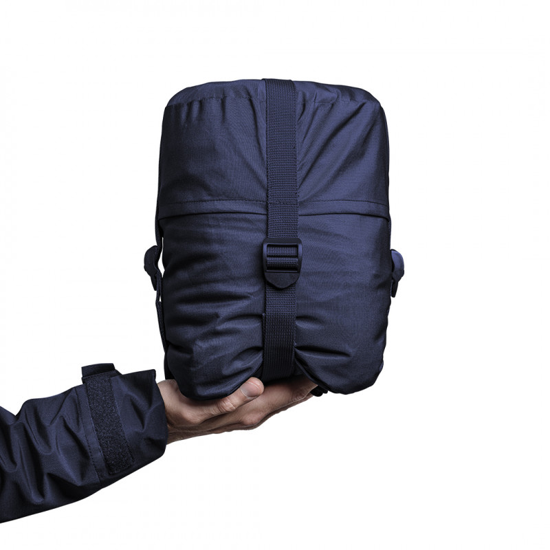 Parka Hardshell FIGHTER XMF-200 bleu marine – veste imperméable, respirante & isolante (2XL)