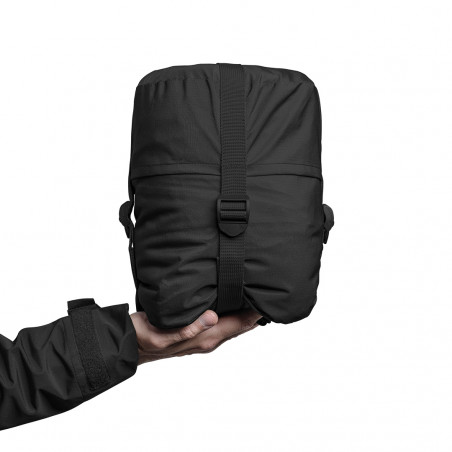 Parka Hardshell FIGHTER — Veste imperméable & coupe-vent, noir –