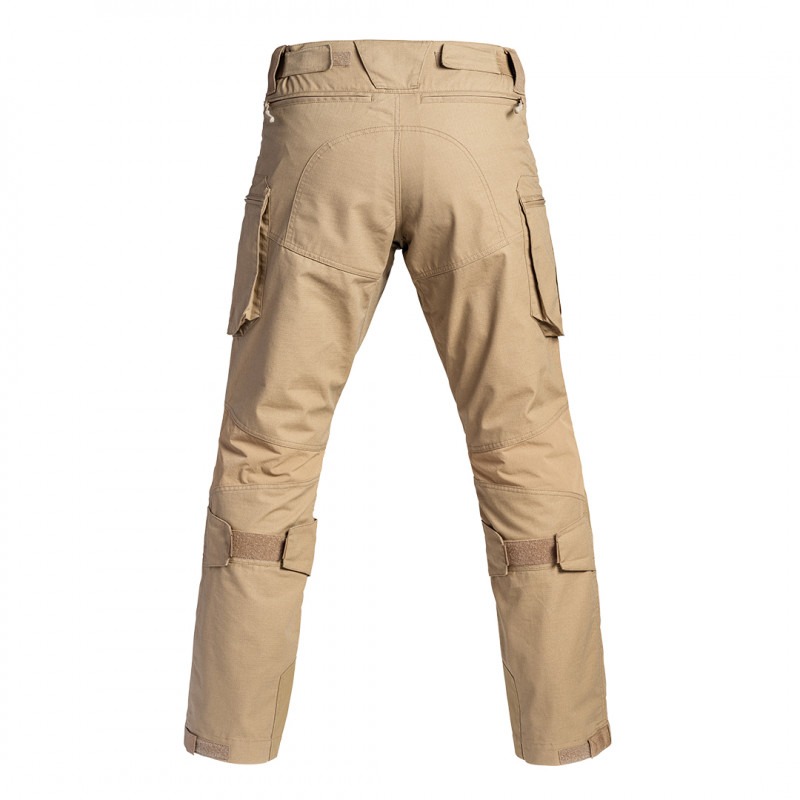 Pantalon V2 FIGHTER tan – entrejambe 83 cm – Ripstop 5.0, renforts & poches utilitaires